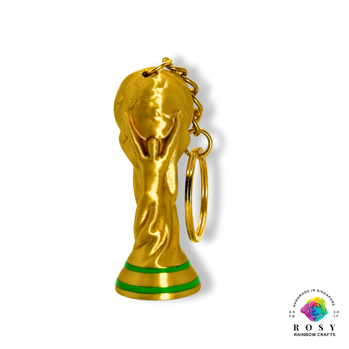 3D Printed Miniature WORLD CUP Keychain