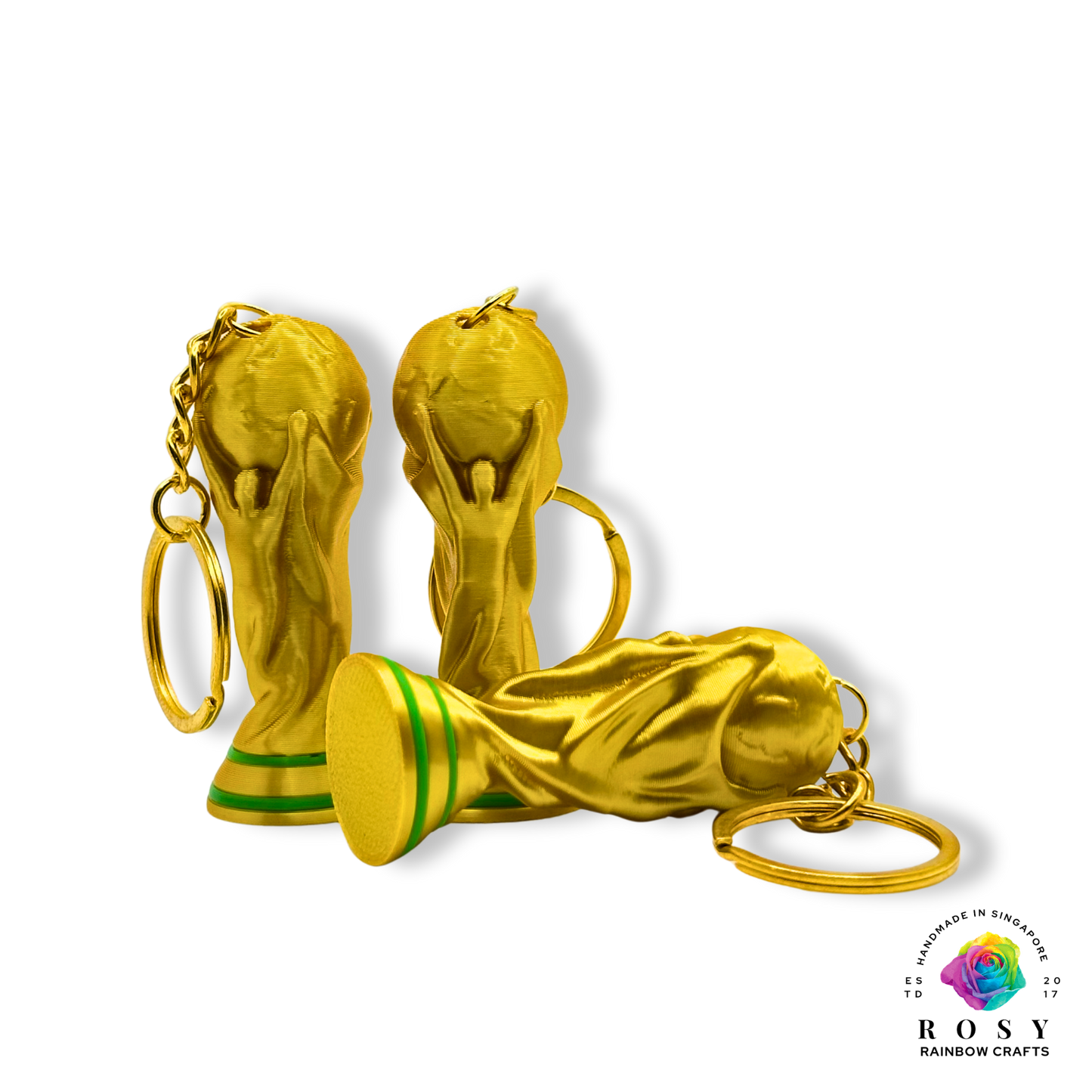 3D Printed Miniature WORLD CUP Keychain