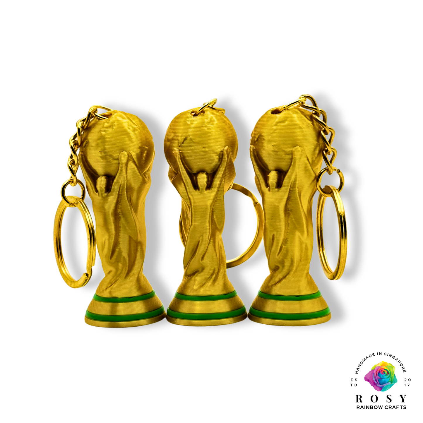 3D Printed Miniature WORLD CUP Keychain
