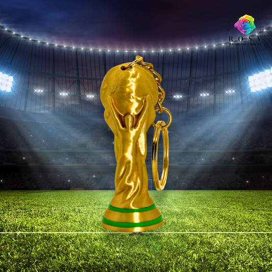 3D Printed Miniature WORLD CUP Keychain